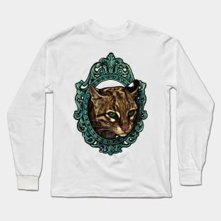 Mammal Cameo: Ocelot Long Sleeve T-Shirt